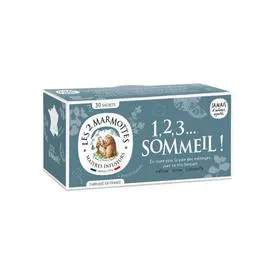 LES 2 MARMOTTES Infusion 1,2,3 Sommeil x30 36g