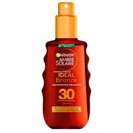 GARNIER, AMBRE SOLAIRE Huile Protection Solaire Ideal Bronze SPF 30 150ml