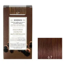 KORRES Coloration blond fonce marron 6.7 l'unité