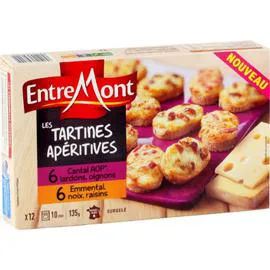 ENTREMONT Tartines apéritives 12x135g