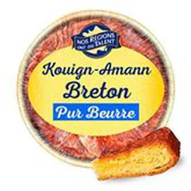 NOS RÉGIONS ONT DU TALENT Kouign Amann breton pur beurre 400g