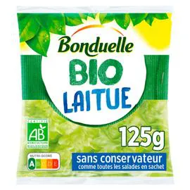 BONDUELLE Salade Bio laitue 125g