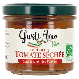GUSTI AMO BIO Bruschetta tomate séchée bio 100g