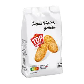 TOP BUDGET Petits pains grillés 400g
