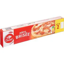 CARREFOUR Pâte brisée 2x230g