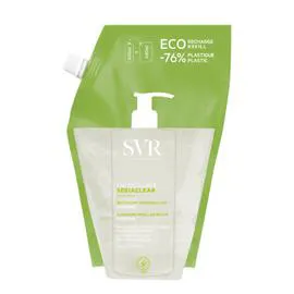 LABORATOIRE SVR Recharge Eau Micellaire Sebiaclear Démaquillante 400ml