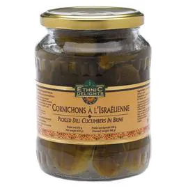 ETHNIC DELIGHT Cornichons à l'Israélienne 380g
