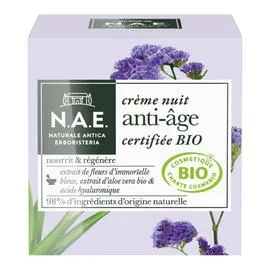 N.A.E. Crème de nuit anti-âge bio 50ml
