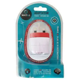 WATT & CO Adaptateur universel UK l'unité