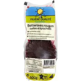 FILIÈRE QUALITÉ CARREFOUR Betteraves rouges cuites agroécologie 500g