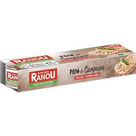 MONIQUE RANOU Pâté de Campagne recette traditionnelle 3x80g