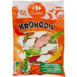 CARREFOUR CLASSIC' Bonbons Krokodil' 250g