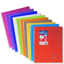 CLAIREFONTAINE Cahier 24X32Cm, Grands Carreaux, 160 Pages, 90Gr/M² l'unité