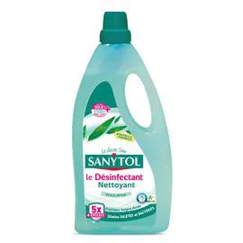 SANYTOL Le Désinfectant Nettoyant Eucalyptus 1l