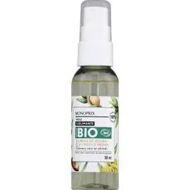 MONOPRIX BIO Huile capilaire argan 50ml