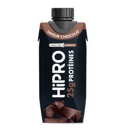 DANONE, HIPRO Yaourt à boire chocolat protéiné 0% MG 345g