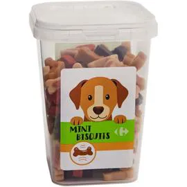 CARREFOUR Mini biscuits pour chien 200g