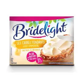 BRIDELIGHT Fromage à Tartiner Saveur Emmental 3% Mat.Gr. 12x16,7g