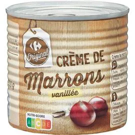 CARREFOUR ORIGINAL Crème de marron vanillée 500g