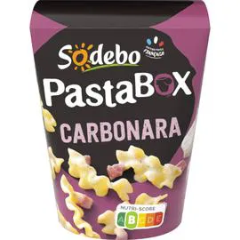SODEBO Box Fusilli carbonara 330g