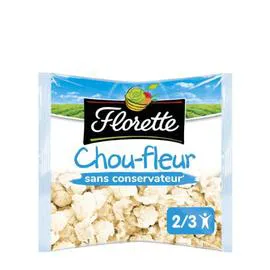 FLORETTE Choux-fleurs prêt à croquer 180g