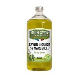 MAÎTRE SAVON DE MARSEILLE Savon liquide extra doux olive 1l