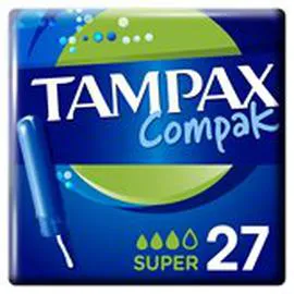 TAMPAX Tampons Compak Super avec applicateur - x27 x27