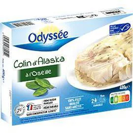 ODYSSÉE Colin d'Alaska à l'oseille 400g