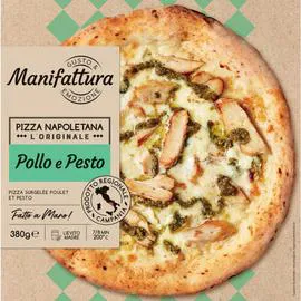 MANIFATTURA Manifatura Pizza Poulet et pesto 380g