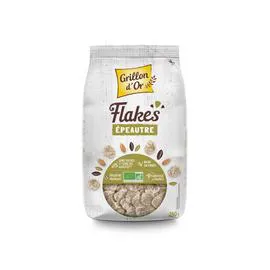 GRILLON D'OR Flakes D'Épeautre Complet Sans Sucres Ajoutés Bio 250g