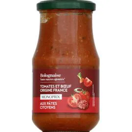 MONOPRIX Sauce bolognaise 420g