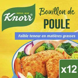 KNORR Bouillon de poule dégraissé 120g