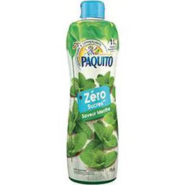 PAQUITO Boisson concentrée menthe 0% de sucre 75cl
