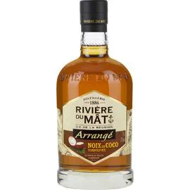 RIVIÈRE DU MÂT Rhum arrangé coco torréfié 70cl