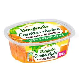 BONDUELLE Carottes râpées moutarde à l'ancienne 300g