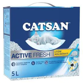 CATSAN Litière pour chats active fresh 5l