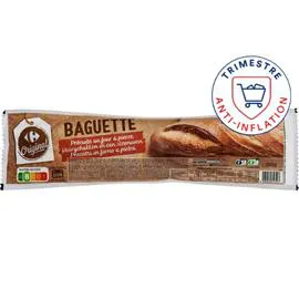 CARREFOUR ORIGINAL Baguette précuite 250g