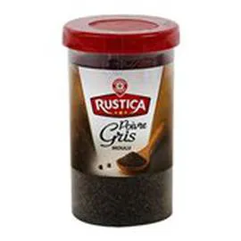 MARQUE REPÈRE, RUSTICA Poivre gris moulu Boite 90g