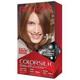 REVLON Coloration permanente 51 châtain clair - Colorsilk l'unité