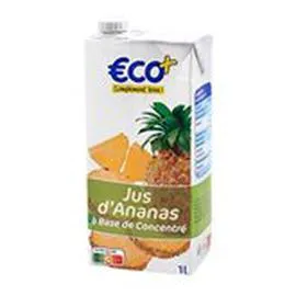 ECO+ Jus d'ananas 1l