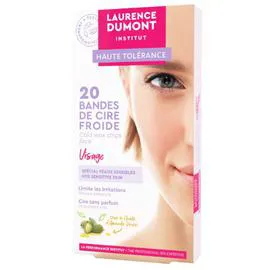LAURENCE DUMONT Bande de cire visage froide x20