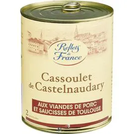 REFLETS DE FRANCE Plat cuisiné Cassoulet au porc 840g