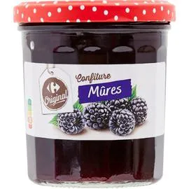 CARREFOUR ORIGINAL Confiture mûres 370g