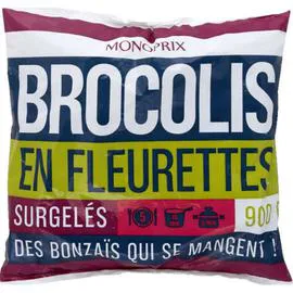 MONOPRIX Brocolis en fleurettes surgelés 900g