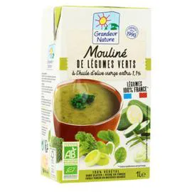 GRANDEUR NATURE Mouliné De Légumes Verts Français  Bio 1l