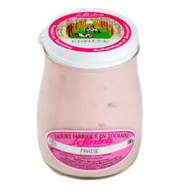 FIERBOIS Yaourt fraise 180g