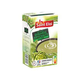 SAINT ELOI Velouté épinards artichauts à la crème 1l