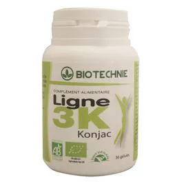 BIOTECHNIE Konjac 36 gélules 29g