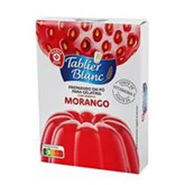 MARQUE REPÈRE, TABLIER BLANC Préparation Gélatine goût fraise 2x85g