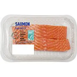 PRODUCTEURS & COMMERÇANTS Saumon sans arêtes 250g